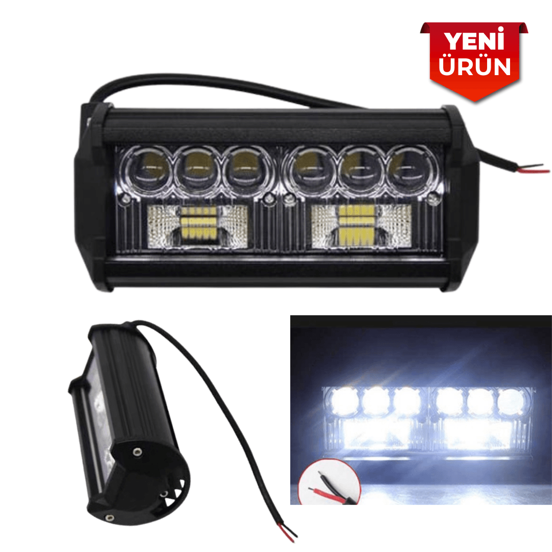 10-30V 36W 26 Ledli Üçlü Lens OFF ROAD Projektör 9905