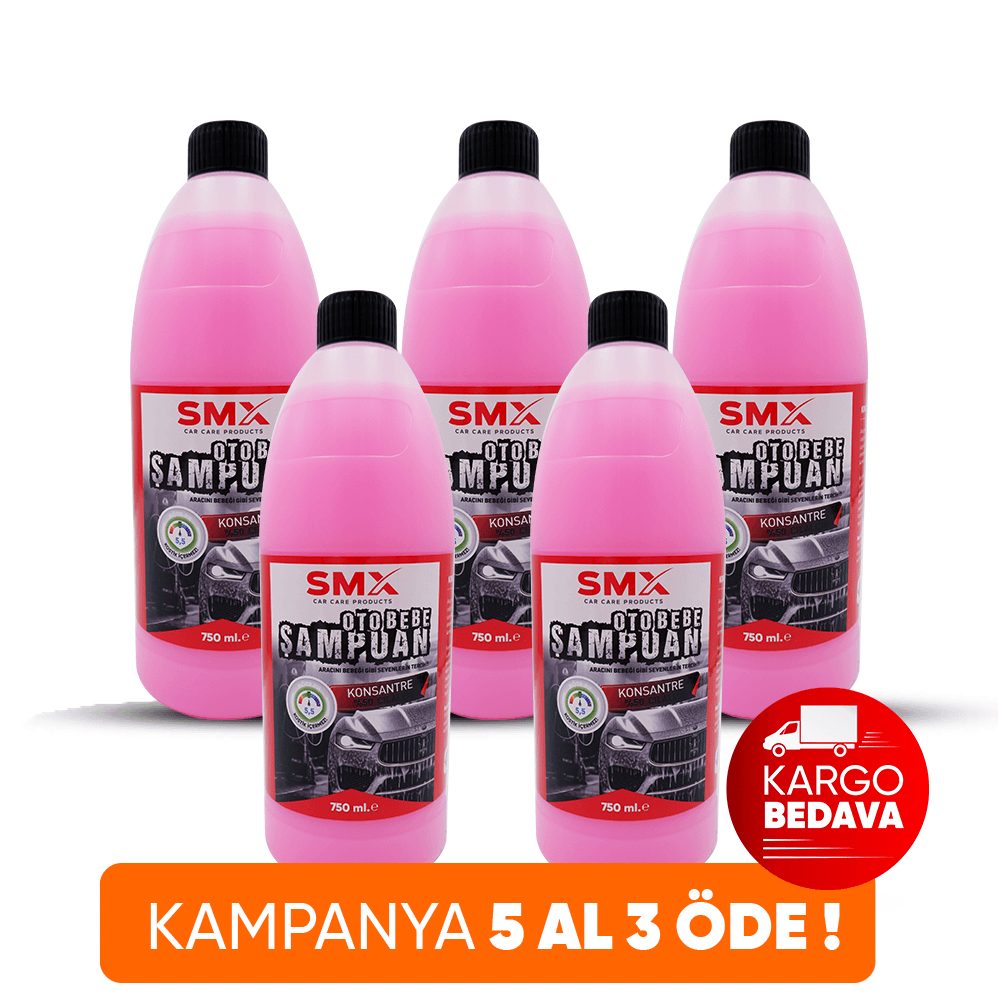 Oto Bebe Şampuanı 750 ml 5 Adet 🎁 5 Adet Al, 3 Öde!