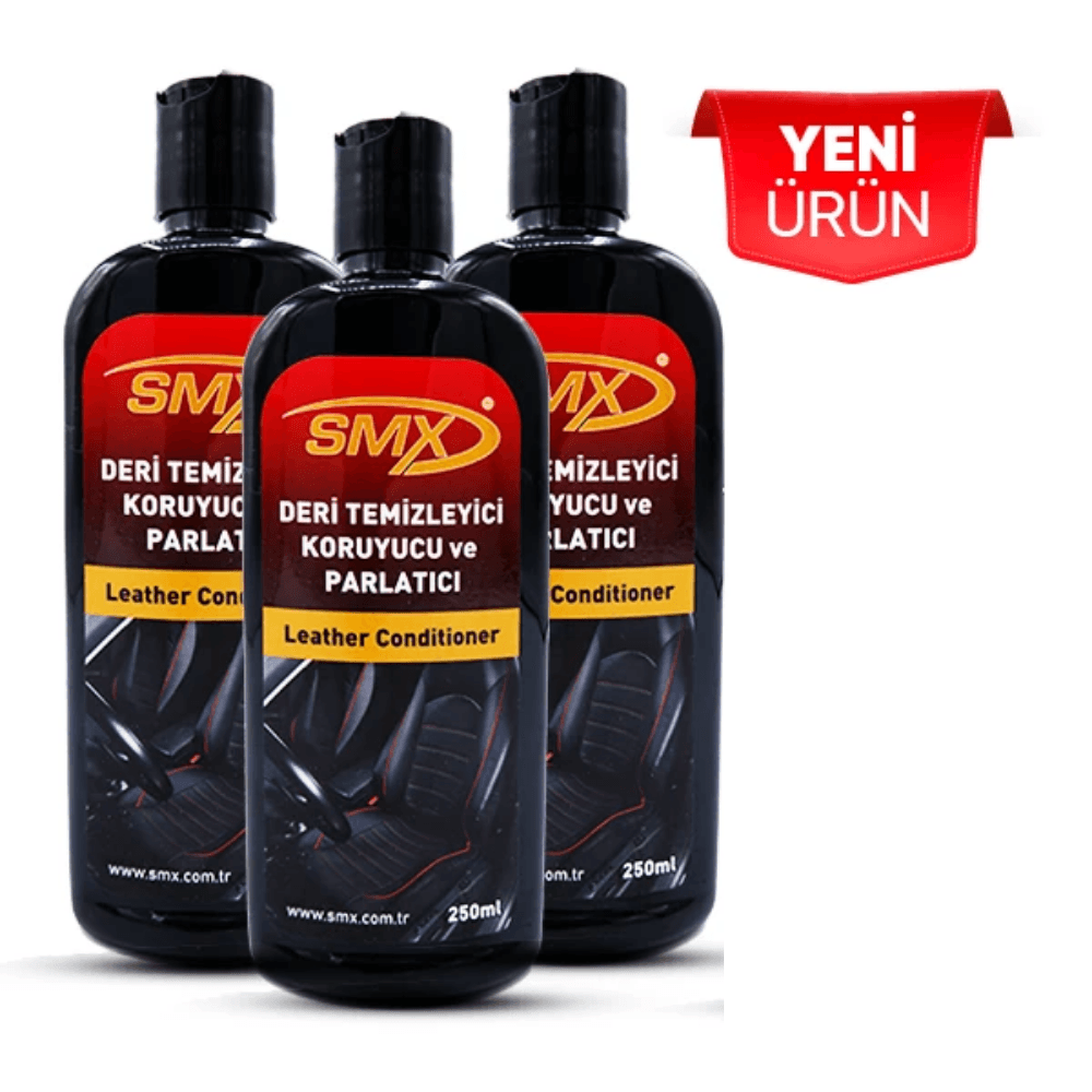 Deri Temizleyici Koruyucu ve Parlatıcı 250 Ml  3 Adet