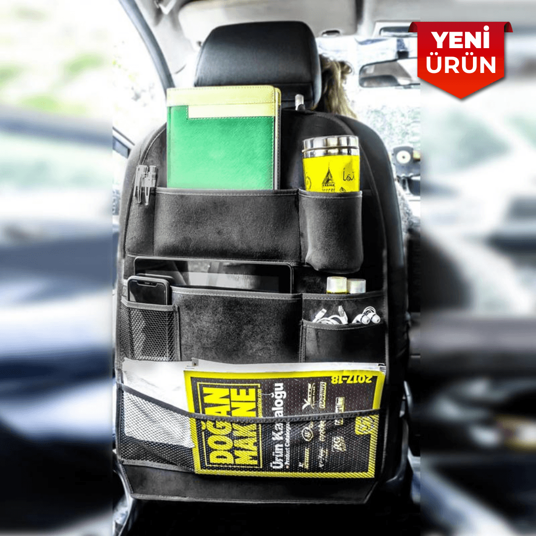 Koltuk Arkası Süet Organizer Çanta 43688