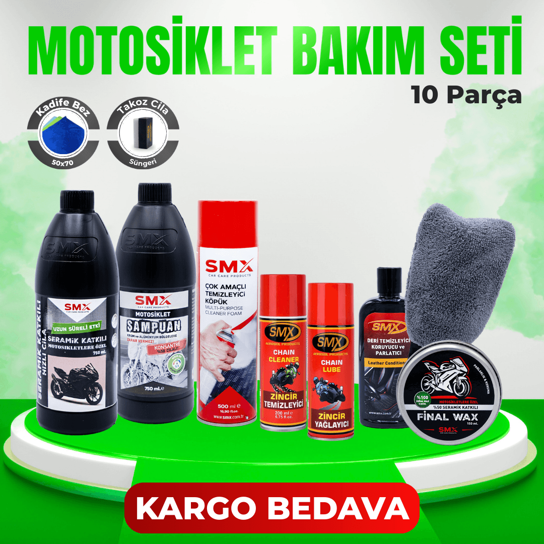 Motosiklet Bakım Seti