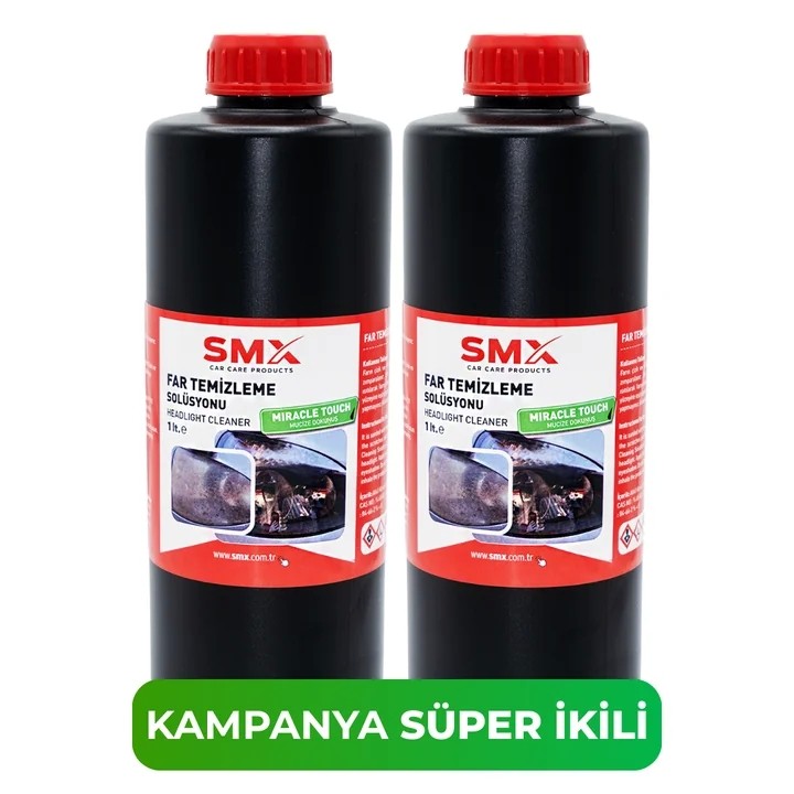 Far Temizleme Solüsyonu 1 Lt. 2 Adet