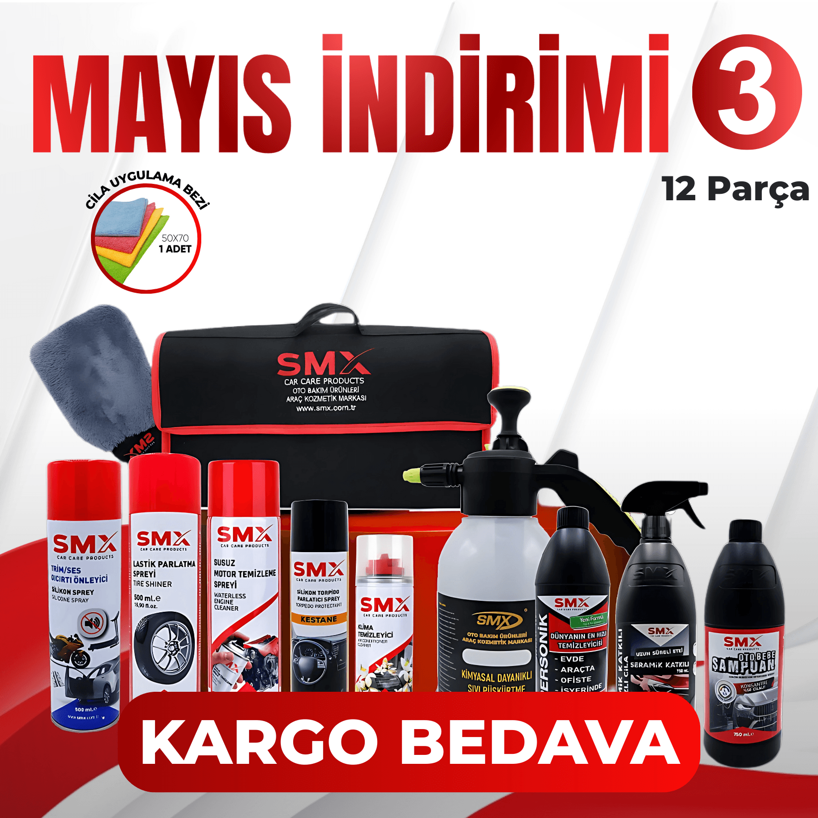 Mayıs İndirimi 3  Kova Hediye (20 Parça)