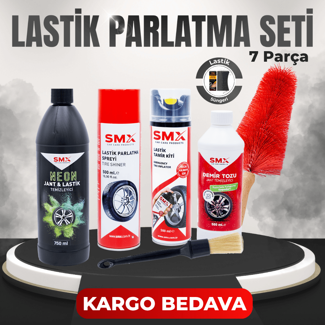 Lastik Parlatma Seti 7 Parça