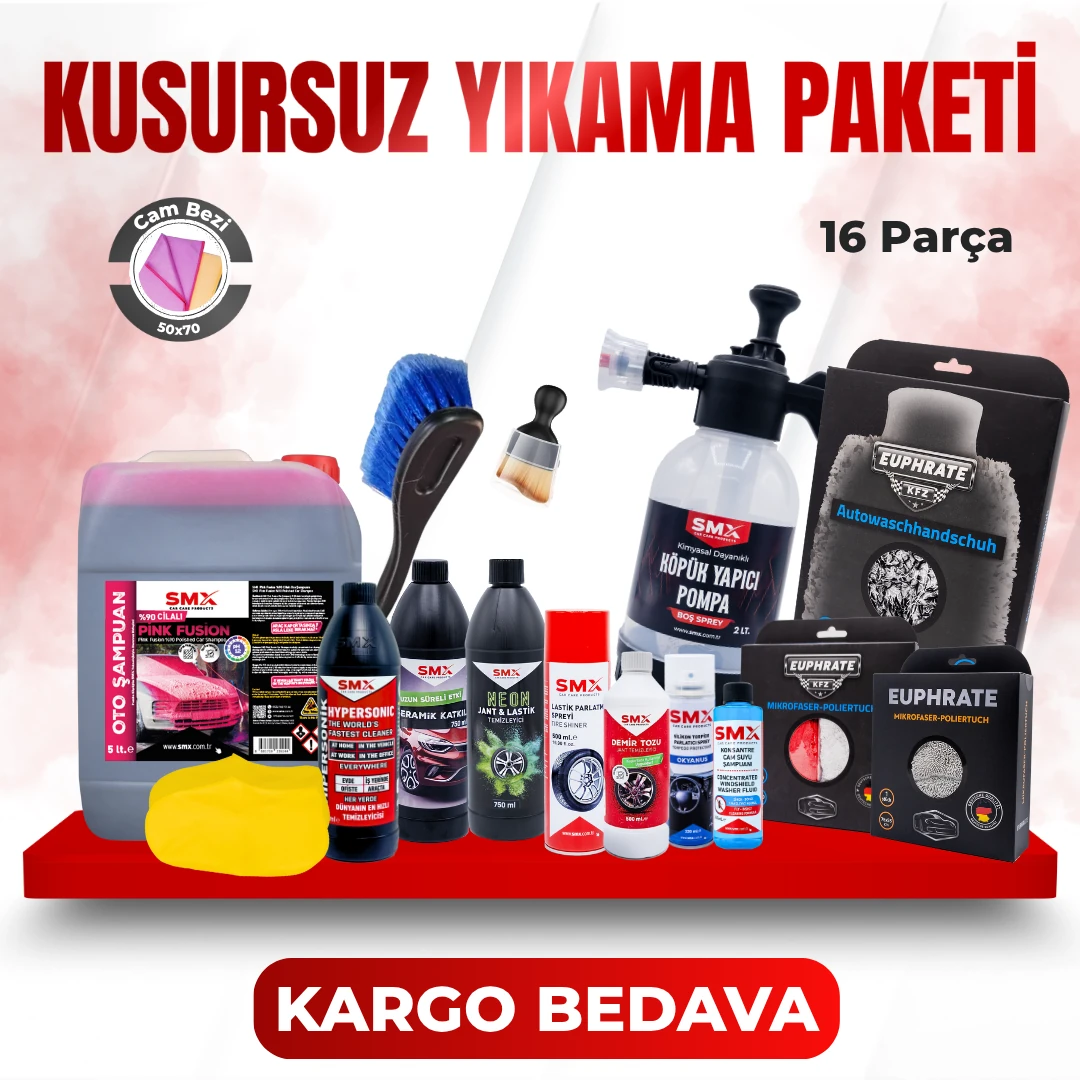 Kusursuz Yıkama Paketi 👌(16 Parça🔥)