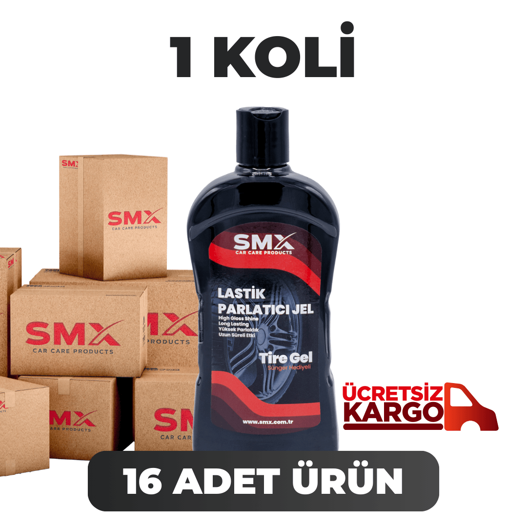 Jel Lastik Parlatıcı 500 mL. 16 Adet 1 Koli