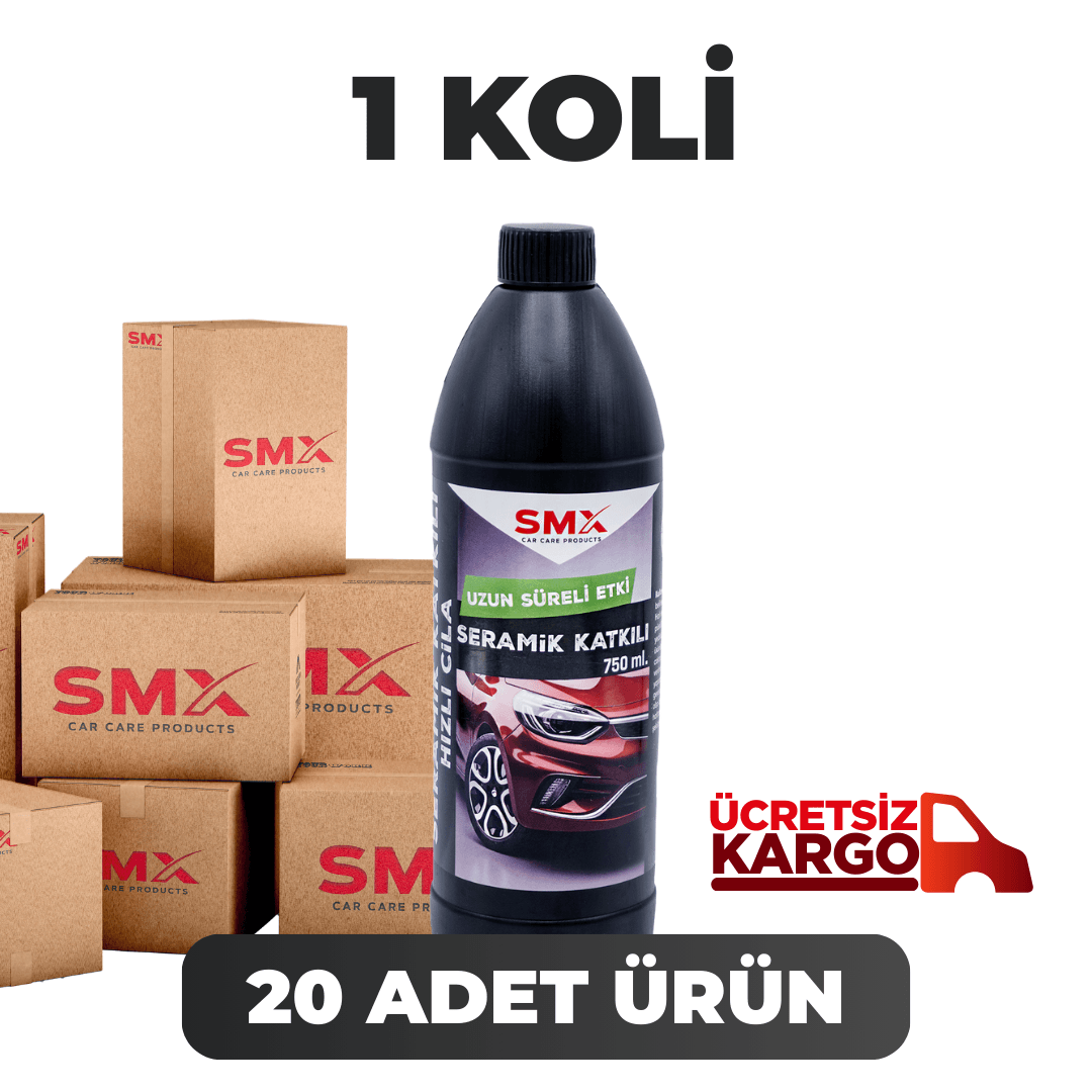 Seramik Katkılı Hızlı ve Pratik Cila 750 ML 20 Adet 1 Koli