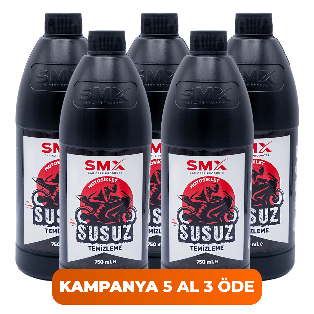 Motosiklet Susuz Temizleme 750 ml 5 Adet