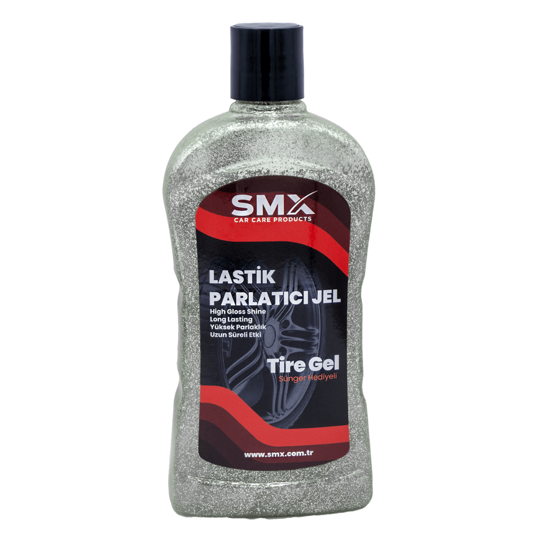 Simli Jel Lastik Parlatıcı 500 Ml + Sünger Hediye