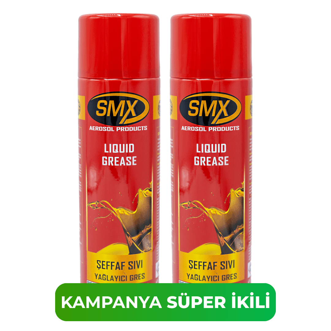 Şeffaf Sıvı Yağlayıcı Gres 500 Ml 2 adet