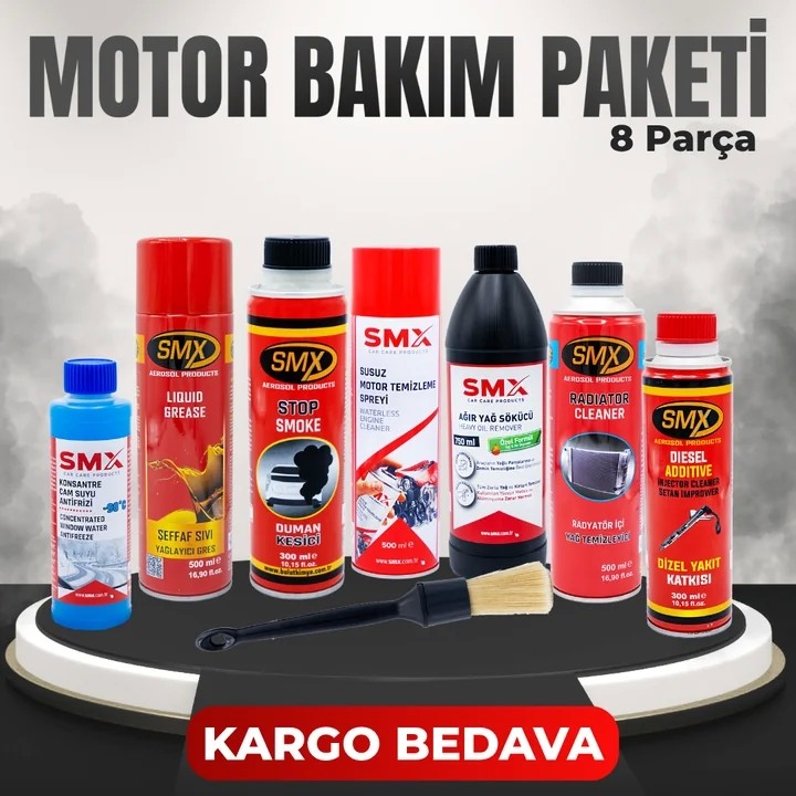 Motor Bakım Paketi (8 Parça)