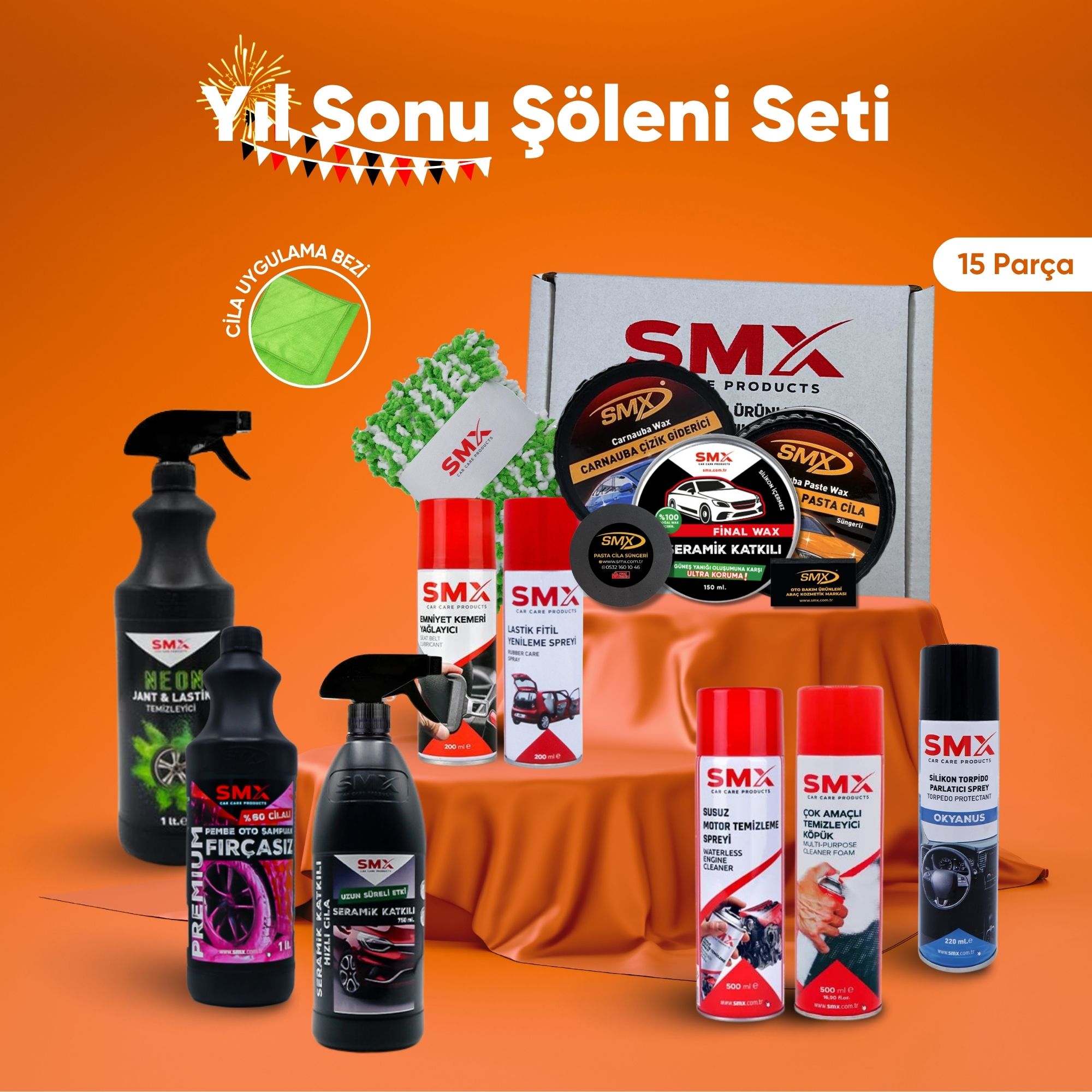 🥳 Yıl Sonu  Şöleni Seti 🔥 15 Parça Ürün ⭐️ Premium 🏆