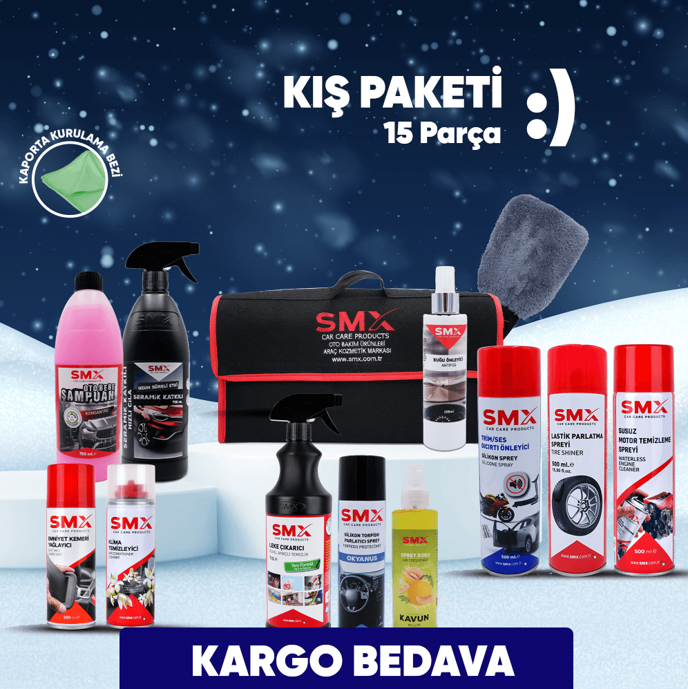 ❄️ Kış Paketi! Bagaj Çantası Hediyeli 