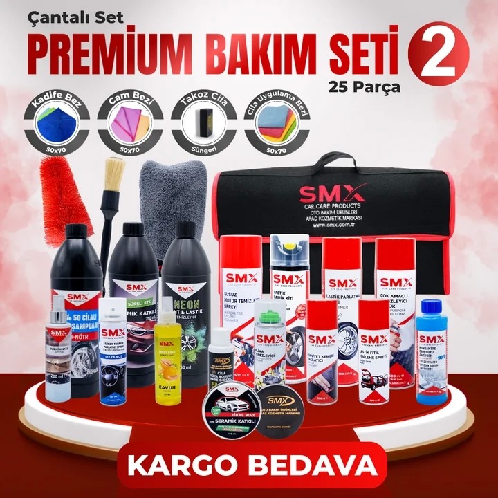 Premium Bakım Seti 2 (25 Parça Ürün)