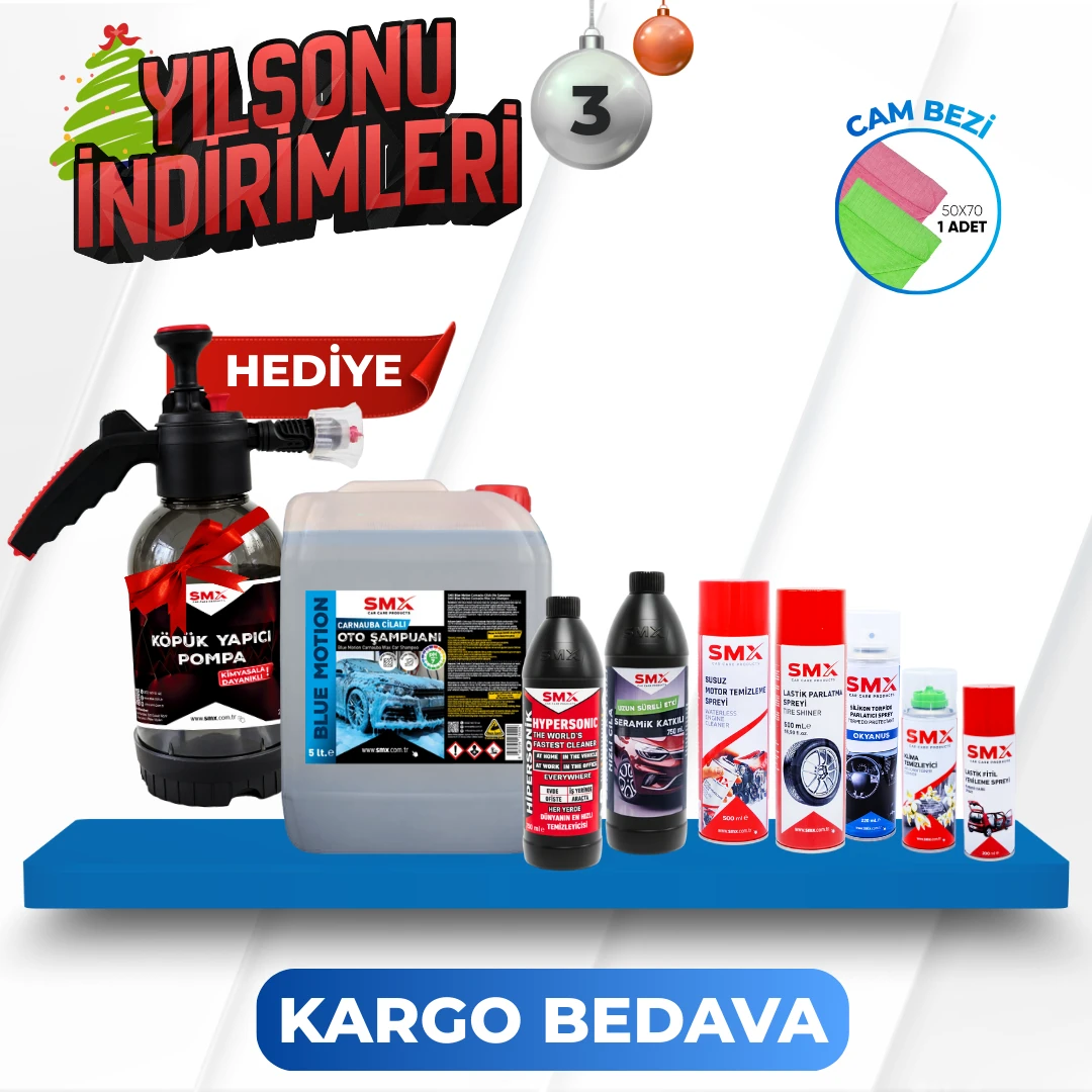 Yıl Sonu İndirim 3 🥳 Köpük Yapıcı Pompa 🎁 HEDİYE 🥶 (10 Parça 🧊)