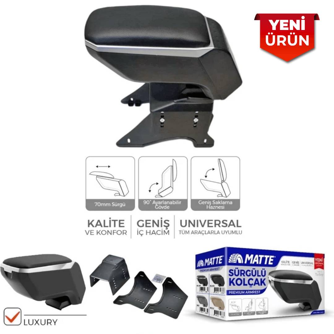 MATTE Lüks Universal Sürgülü Kolçak