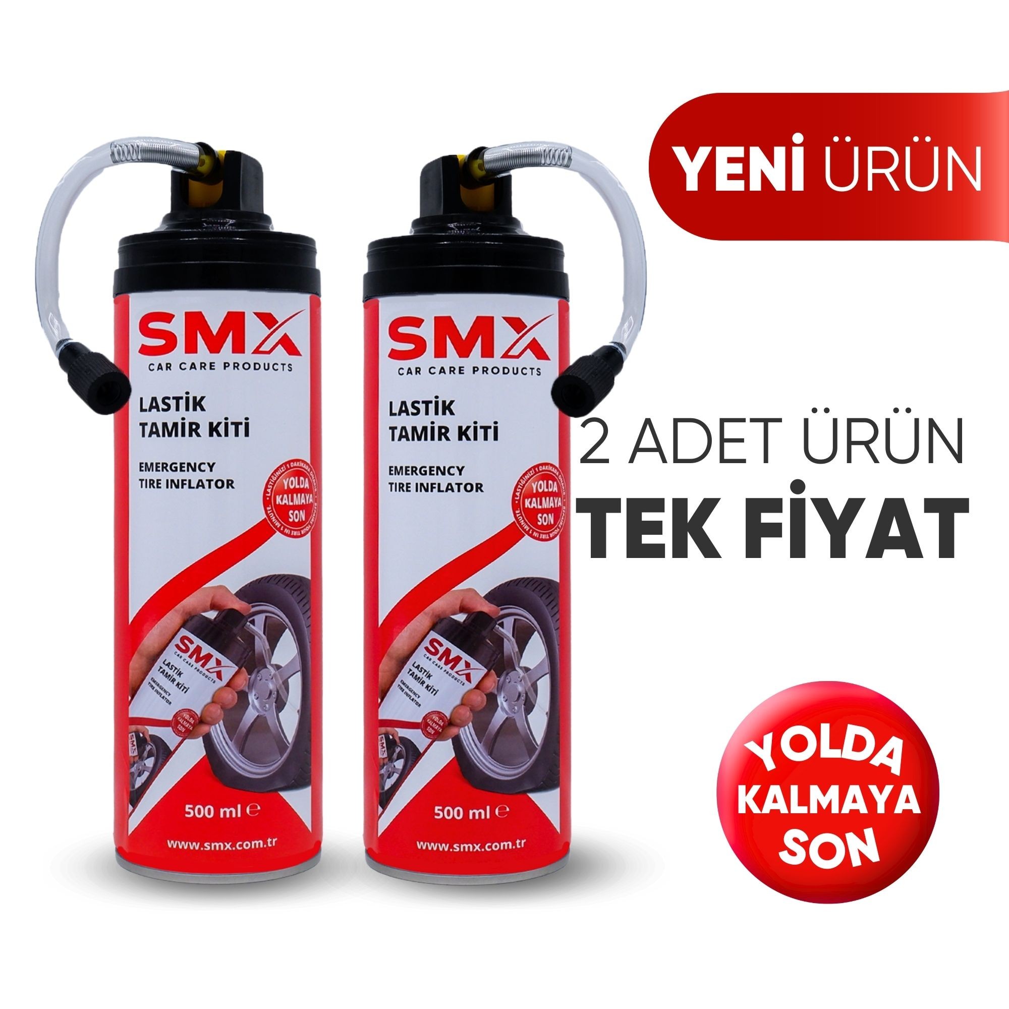 SMX LASTİK TAMİR KİTİ 500 Ml 2 ADET