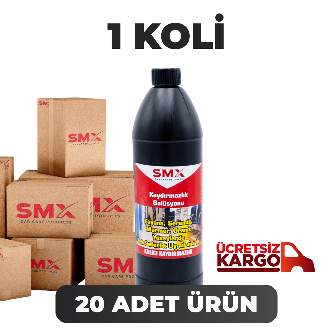 Kaydırmazlık Solüsyonu (Fayans, Seramik, Mermer ve Granit Yüzeyler İçin) 750ML 20 Adet (1 Koli)