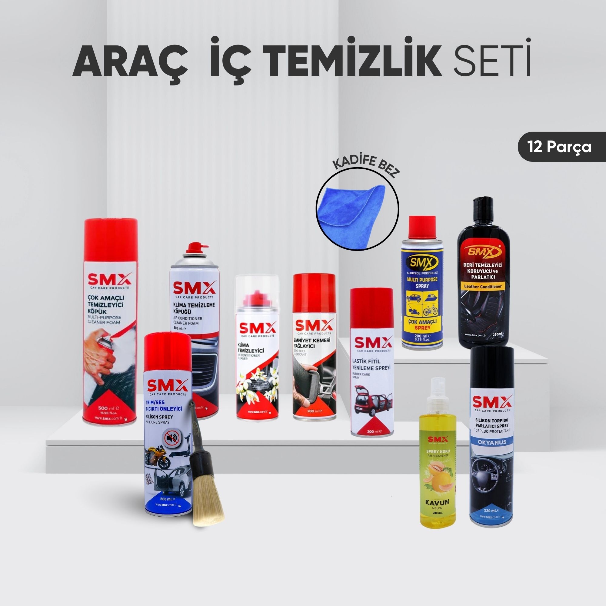 ⚡️ Premium ⚡️Araç İç Temizlik Seti