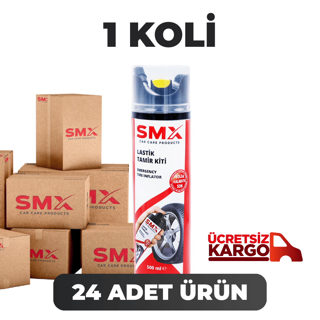 SMX Lastik Tamir Kiti 500ML 24 ADET(1 KOLİ)