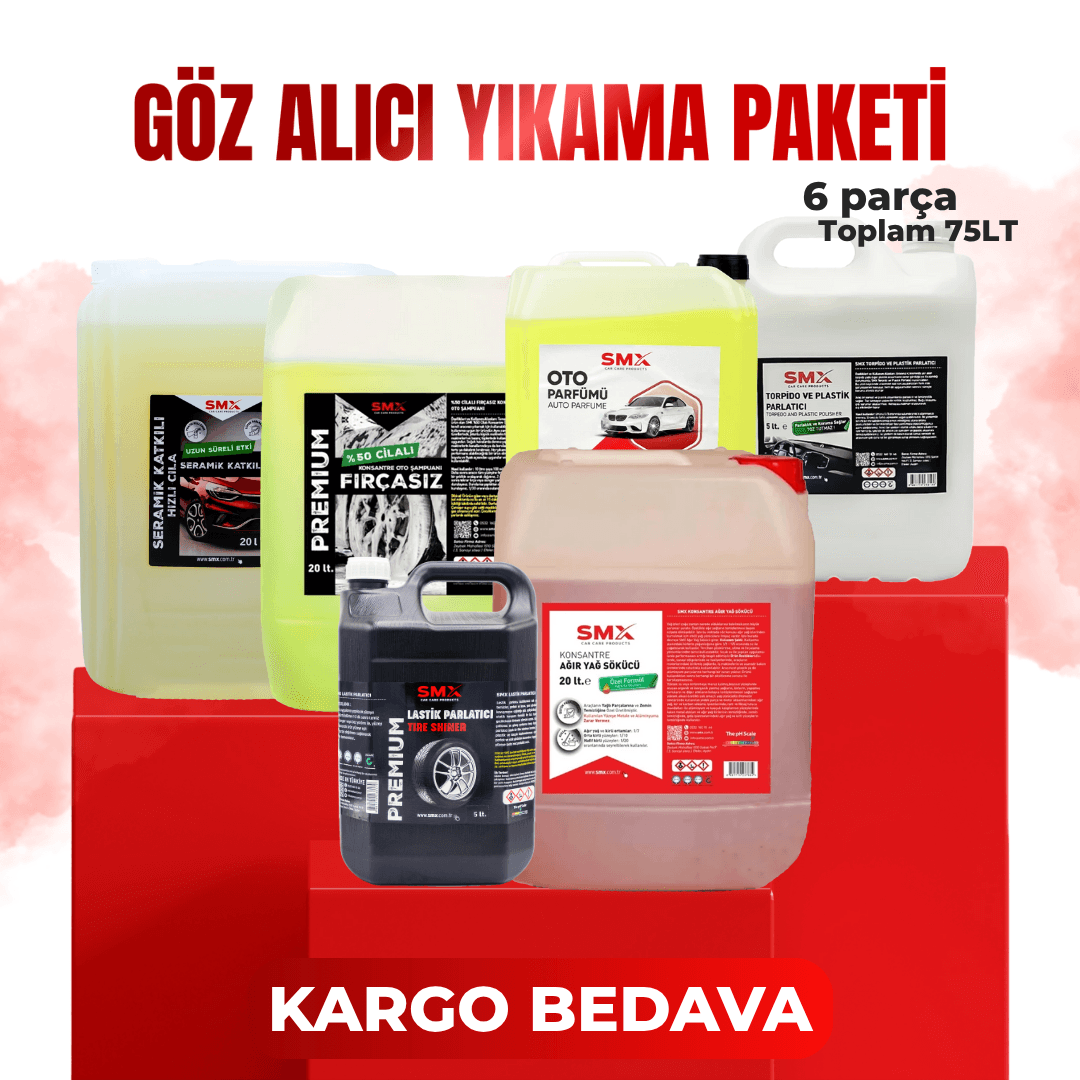 OTO YIKAMACILARA ÖZEL GÖZ ALICI YIKAMA PAKETİ