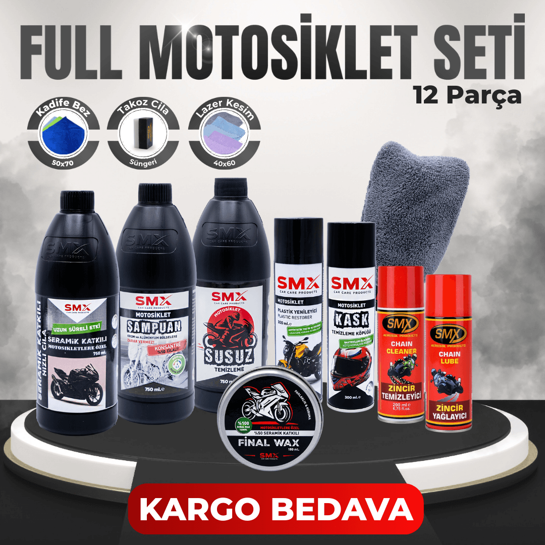 Full Motosiklet Seti 11 Parça