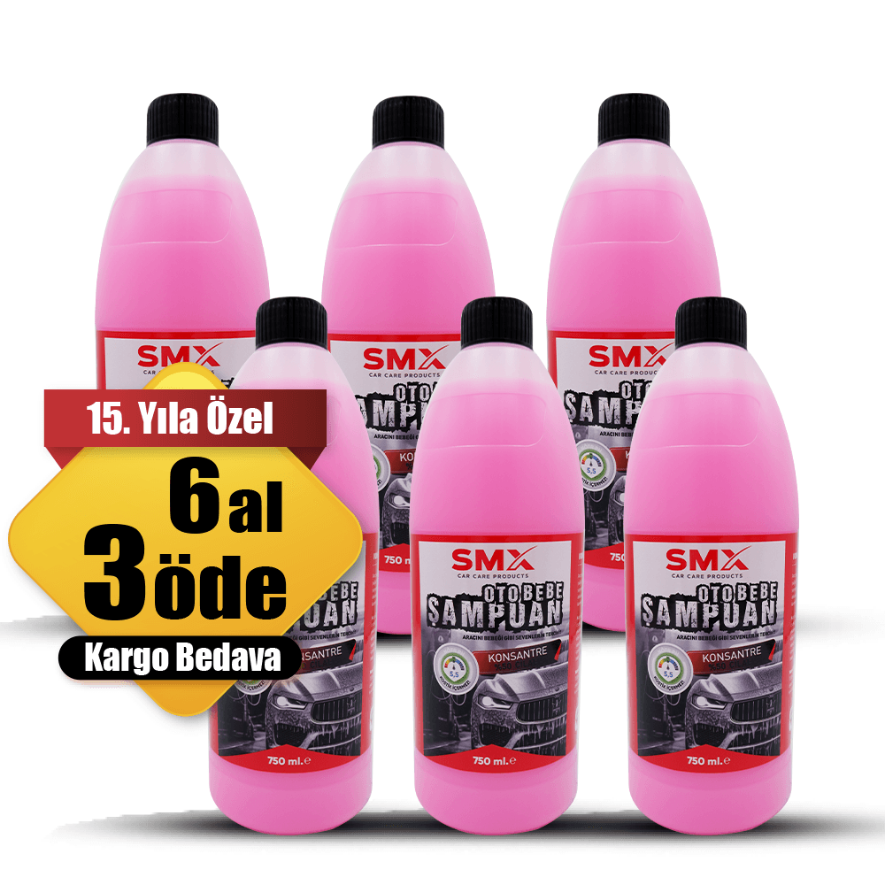 Oto Bebe Şampuanı 750 ml 6 Adet 🎁 6 Adet Al, 3 Öde!