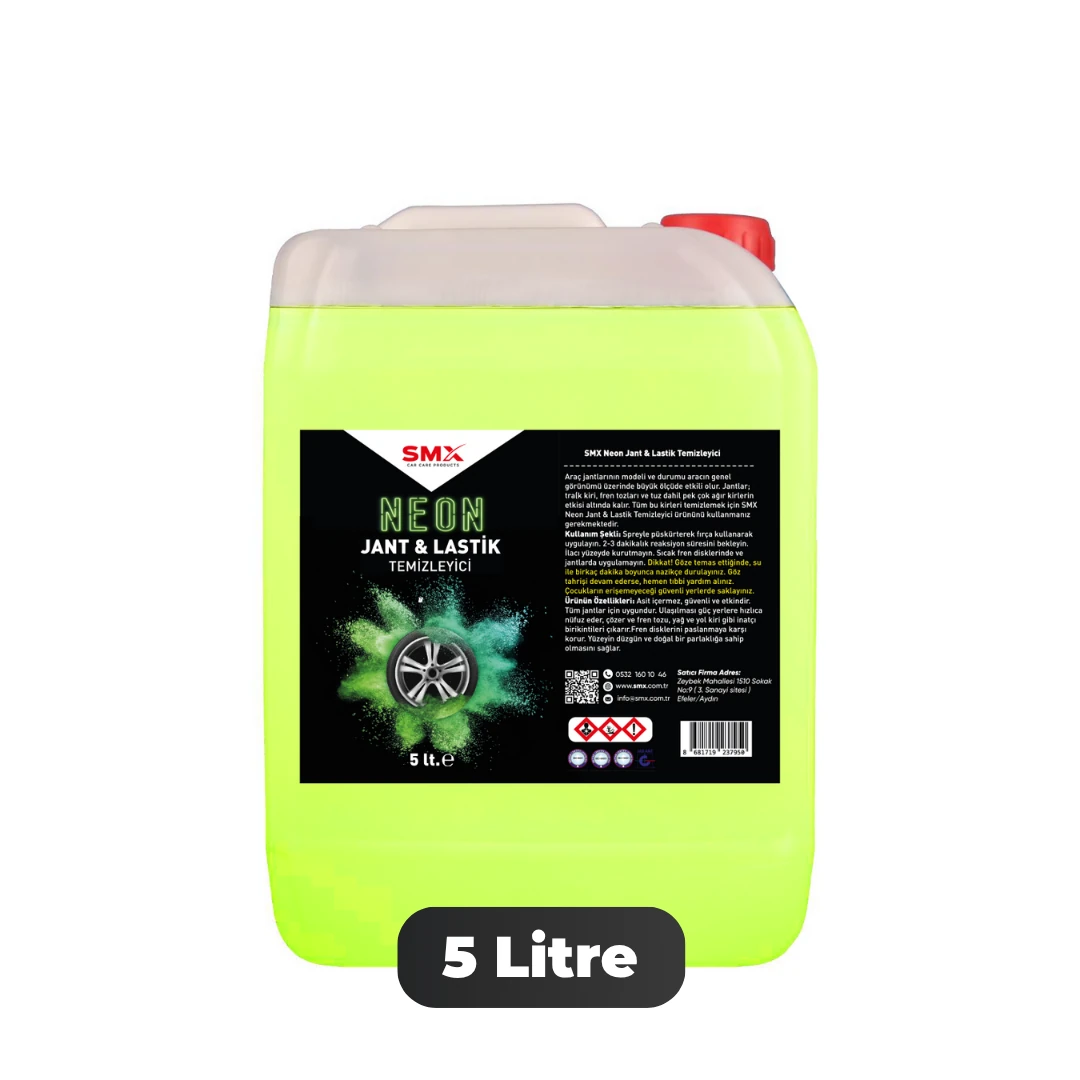Neon Jant & Lastik Temizleyici 5 Lt