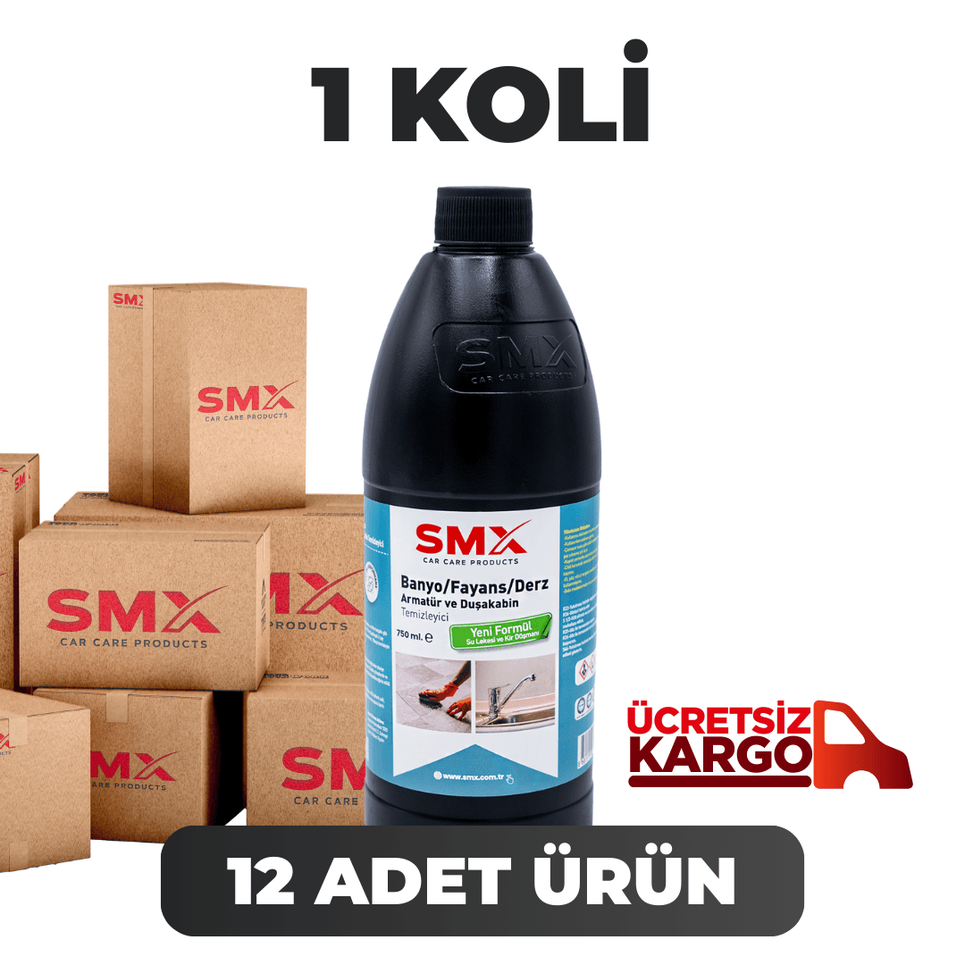Banyo-Fayans-Derz-Armatür ve Duşakabin Temizleyici 750 Ml. 12 Adet(1 Koli)
