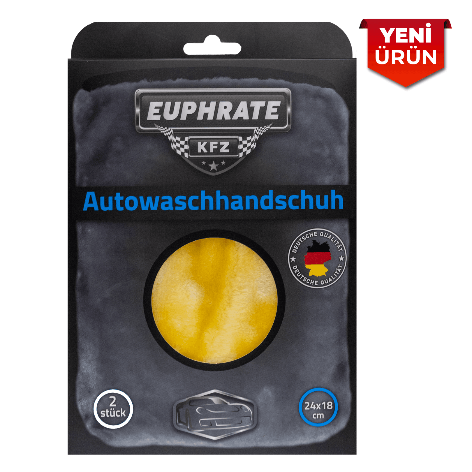 Euphrate Kfz 2'li Dikdörtgen Eldiven 3374