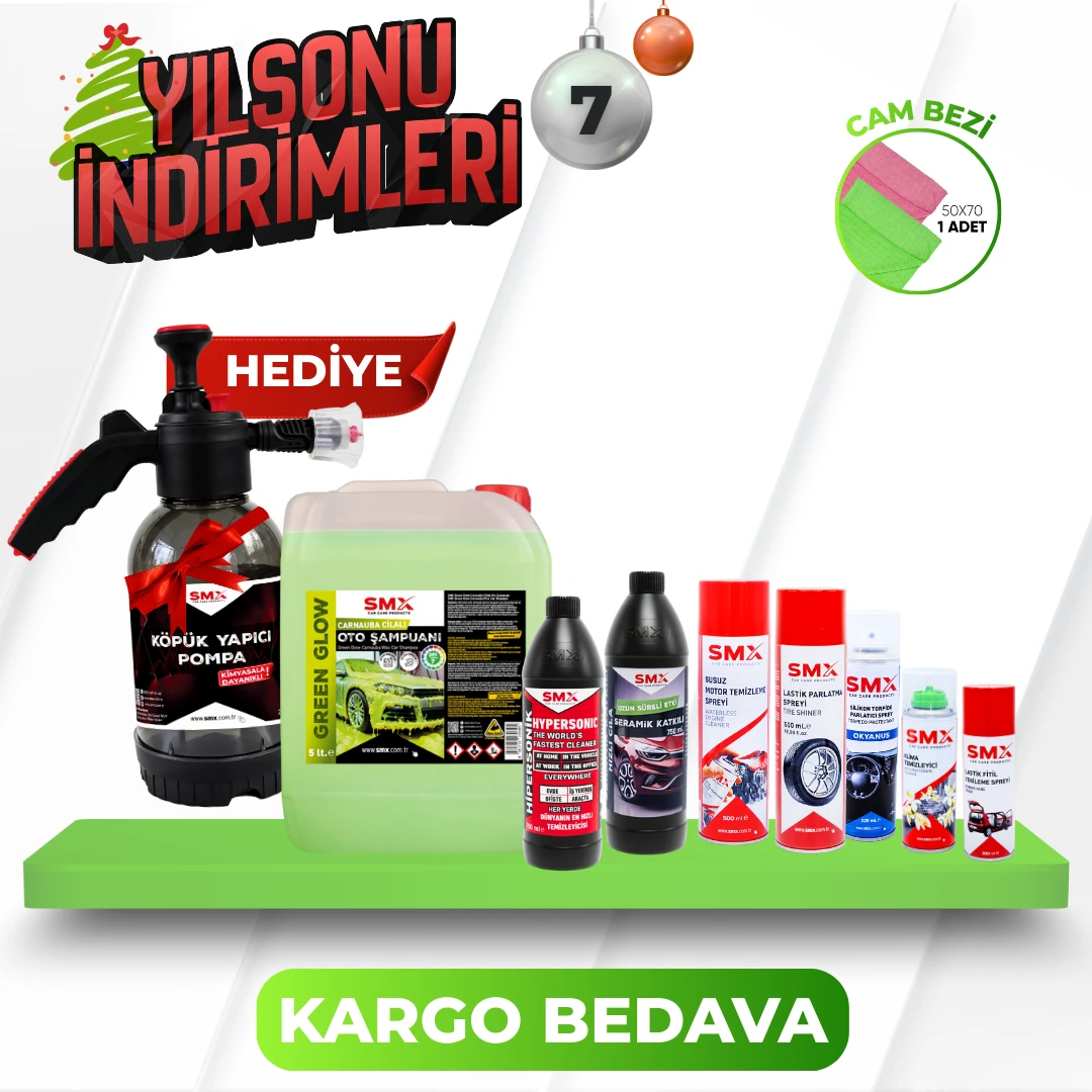 Yıl Sonu İndirim 7 🥳 Köpük Yapıcı Pompa 🎁 HEDİYE 🥶 (10 Parça 🧊)