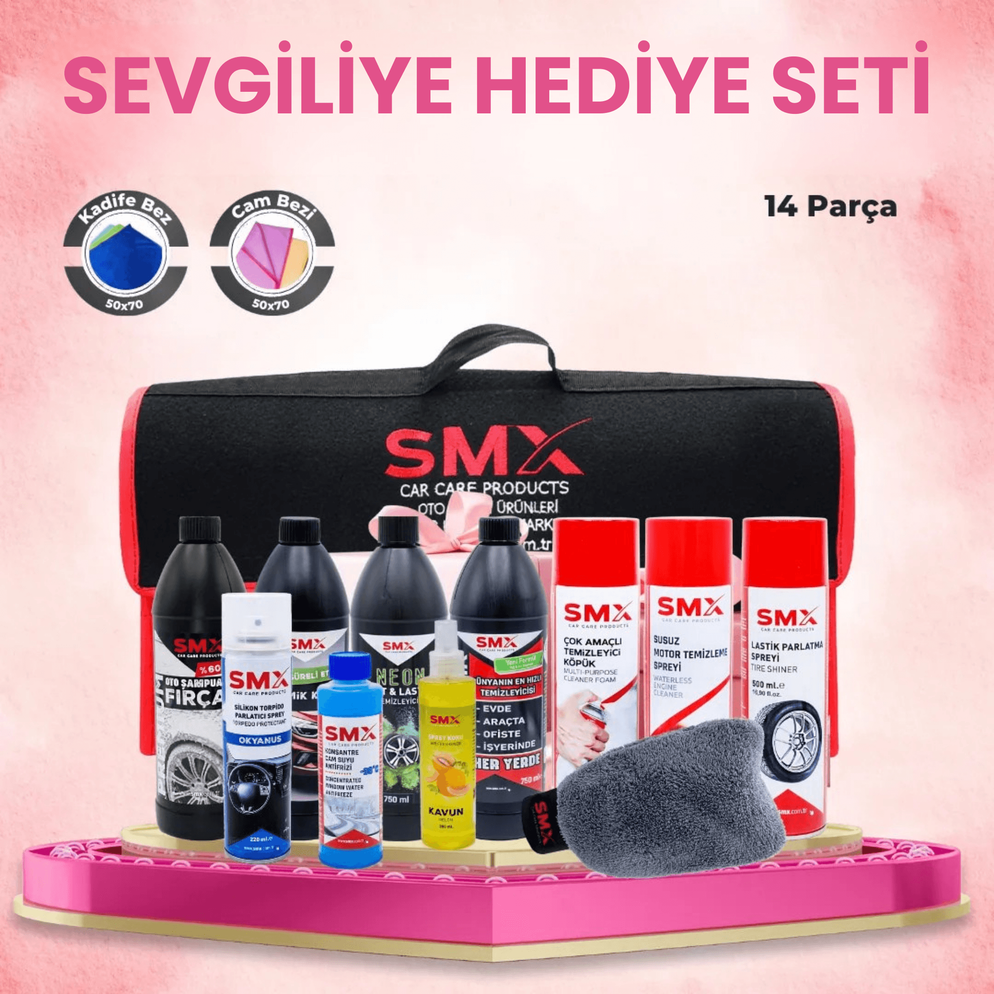 Sevgiliye Hediye Seti 🌺 (14 Parça🔥)
