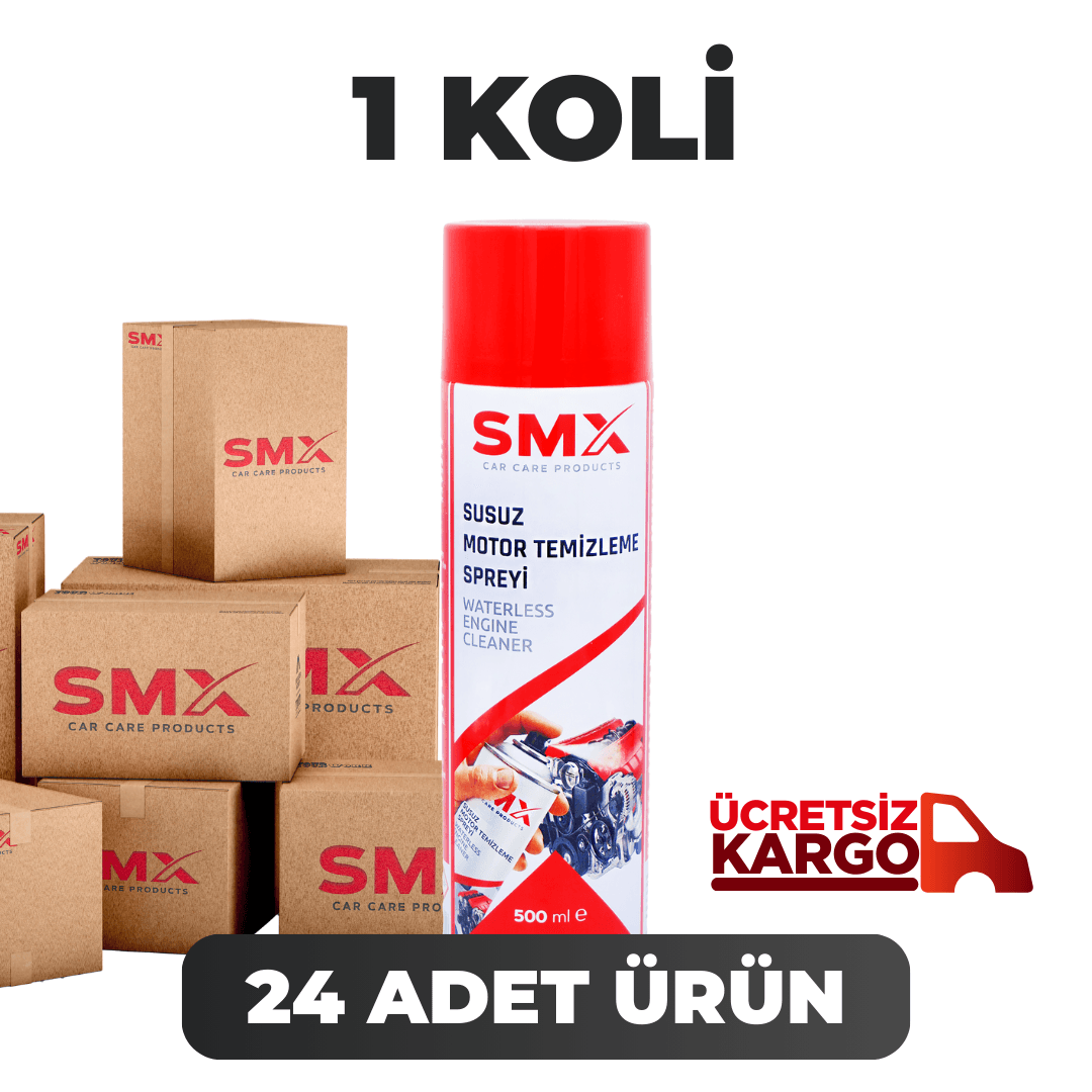 Susuz Motor Temizleme Spreyi 500 mL. 24 Adet 1 Koli