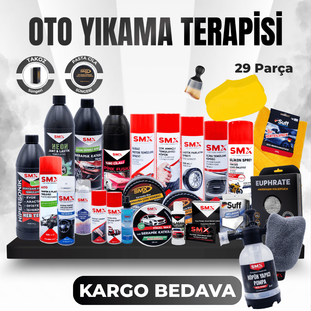 Oto Yıkama Terapisi 💆 29 Parça Ürün 🎁