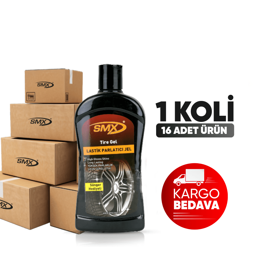Jel Lastik Parlatıcı 500 mL. 16 Adet 1 Koli