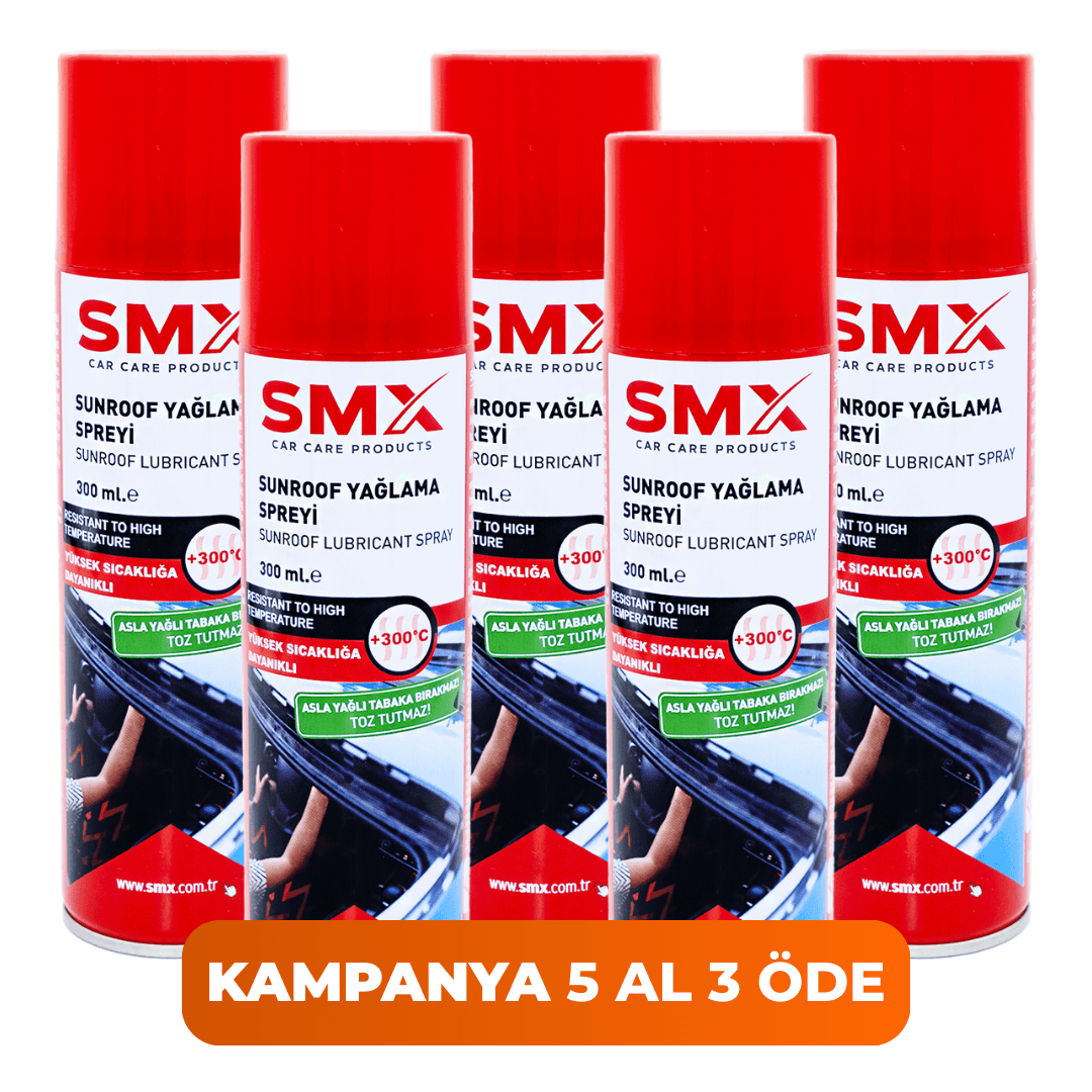 Sunroof Yağlama Spreyi 300 mL 🎁 5 Adet Al, 3 Öde!