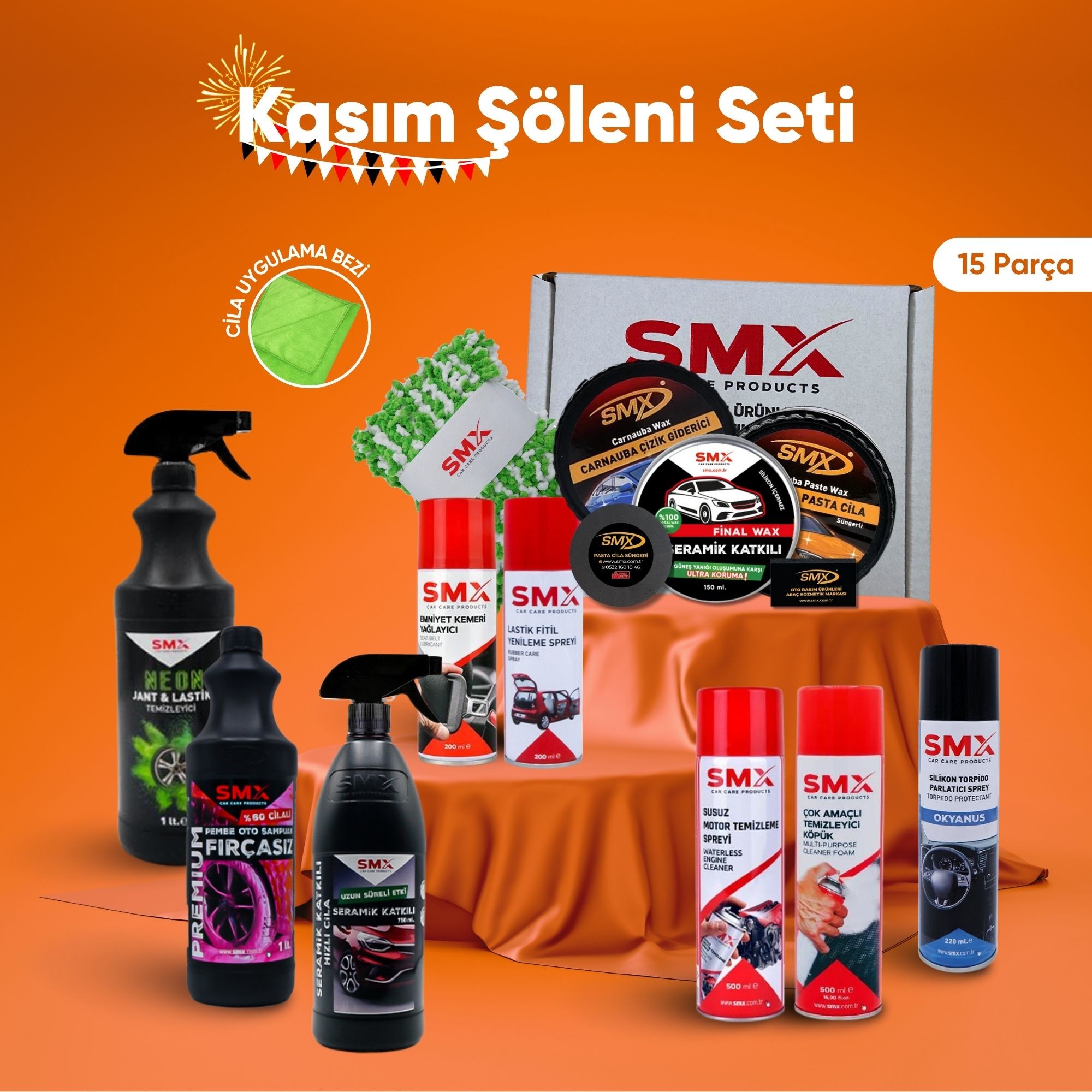 🥳 Kasım Şöleni Seti 🔥 15 Parça Ürün ⭐️ Premium 🏆