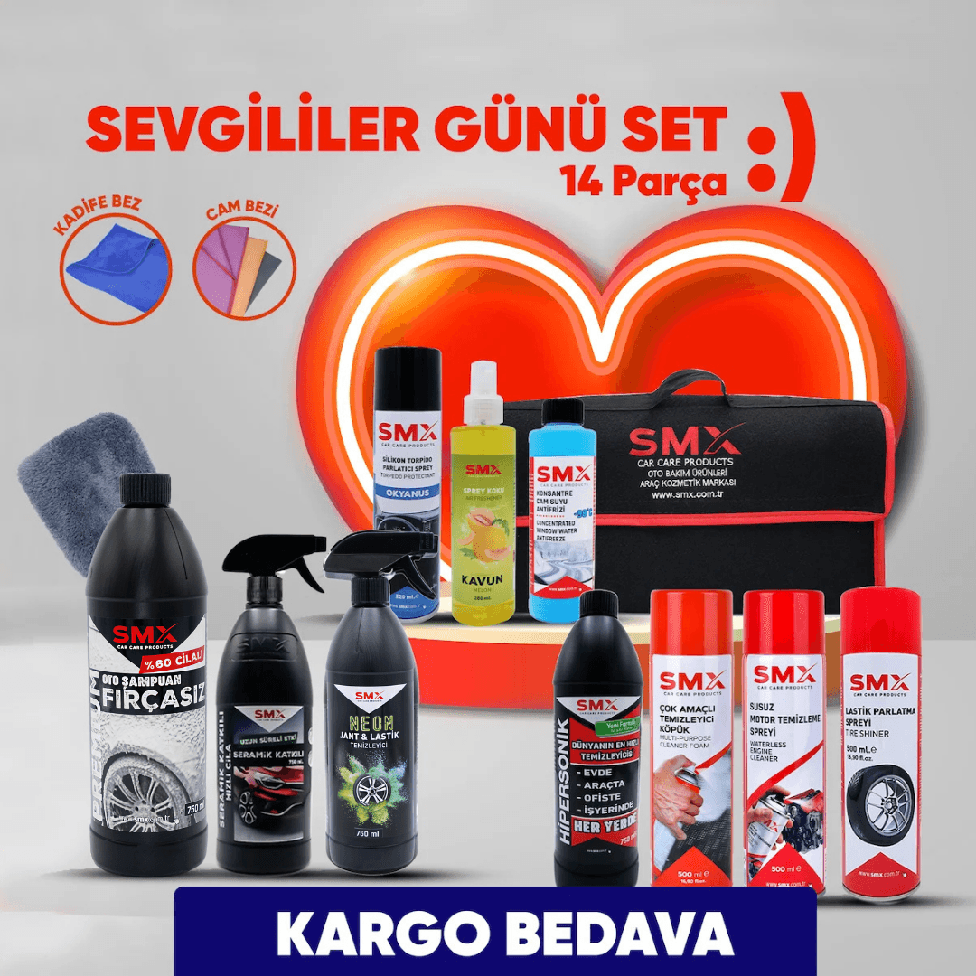 Sevgililer Günü Set 🖤 14 Parça