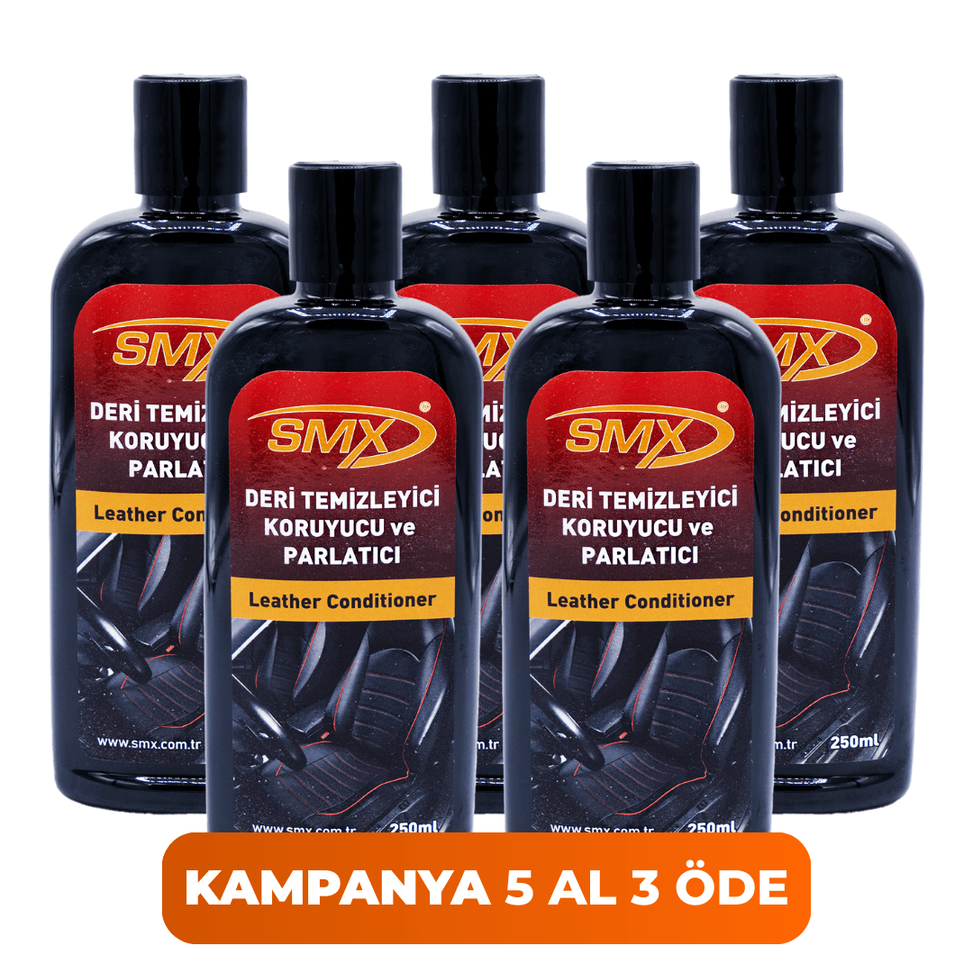 Deri Temizleyici Koruyucu ve Parlatıcı 250 Ml 5 Adet 🎁 5 Adet Al, 3 Öde!