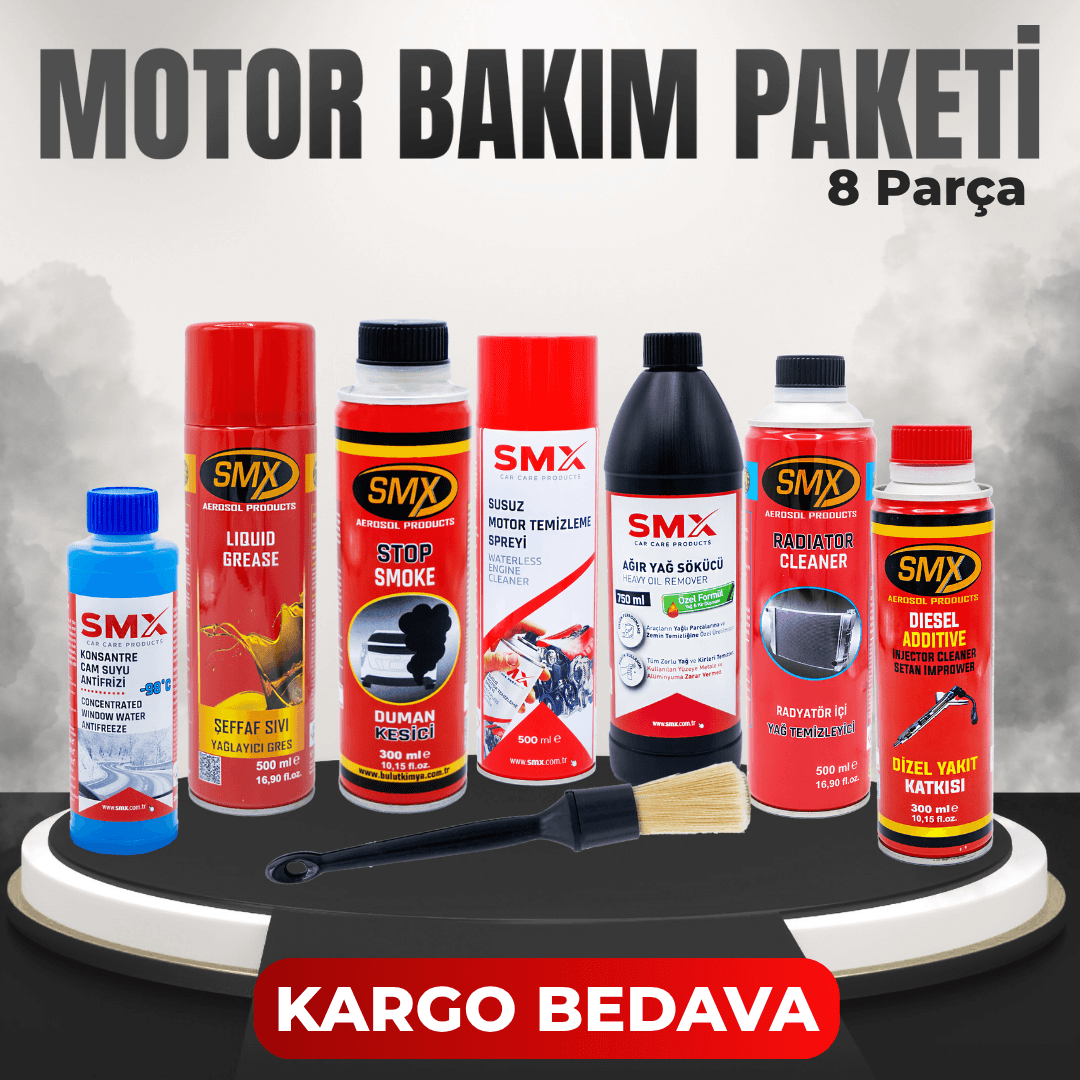 Motor Bakım Paketi (8 Parça)