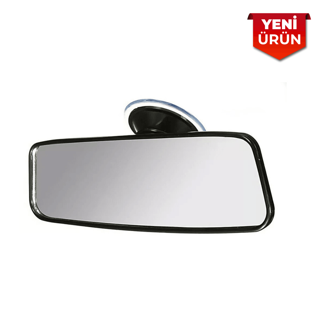 İç İlave Dikiz Ayna 24 cm, Vantuzlu Geniş Görüş Ayna BR0221171