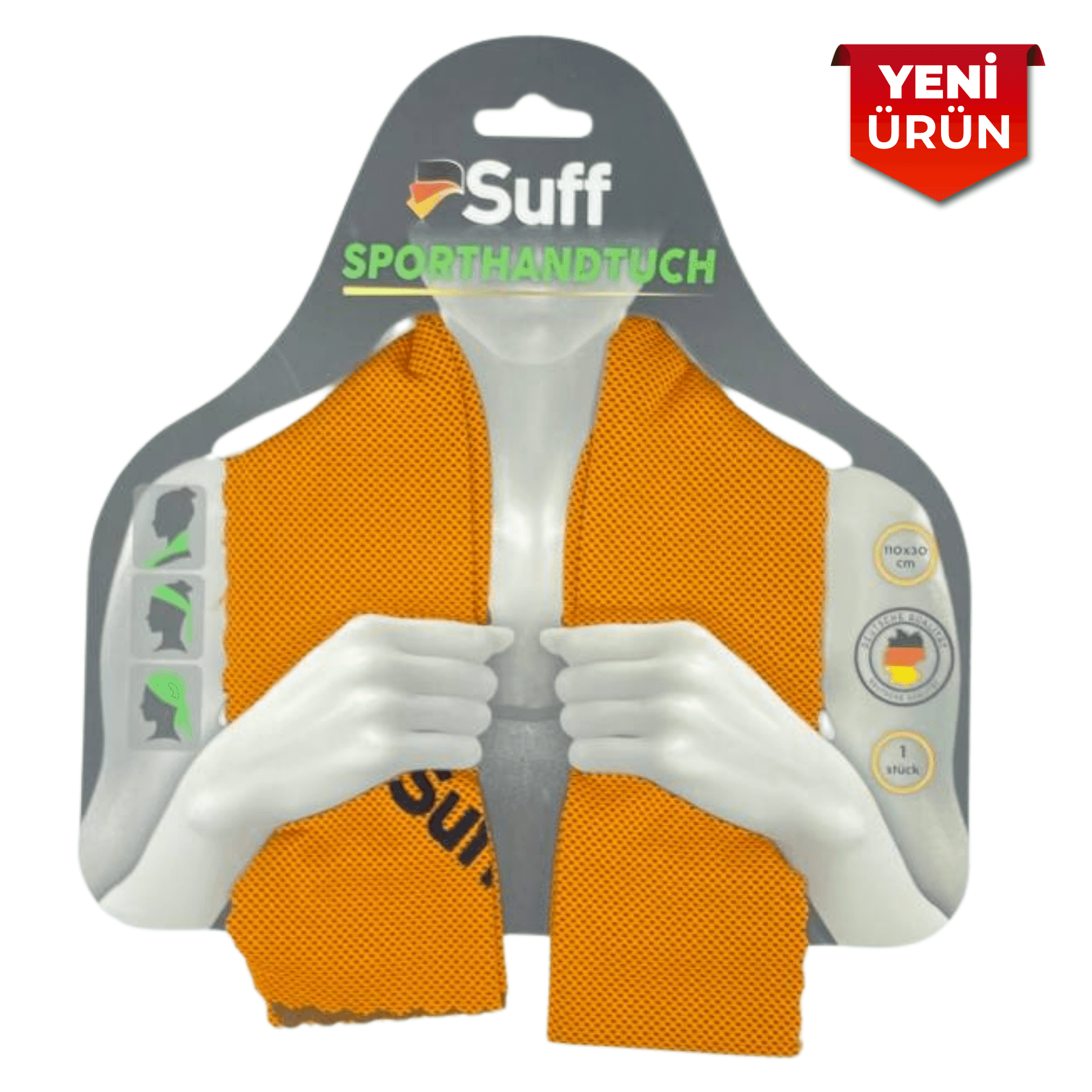 Suff Sporcu Soğutma Havlusu 110x30cm Süper Emici Şok Kuruma 5248