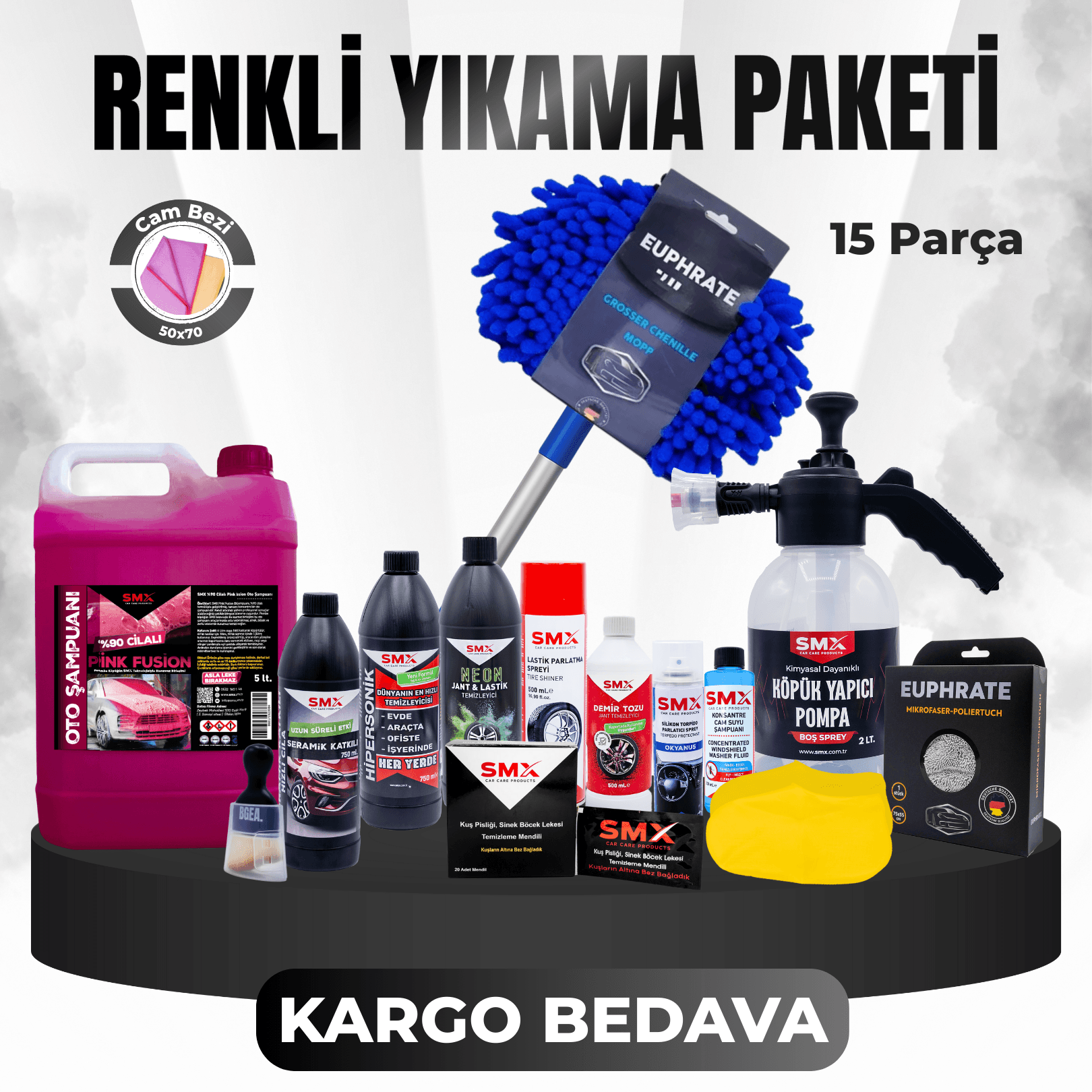 Renkli Yıkama Paketi 🌈 (15 Parça Ürün🔥)