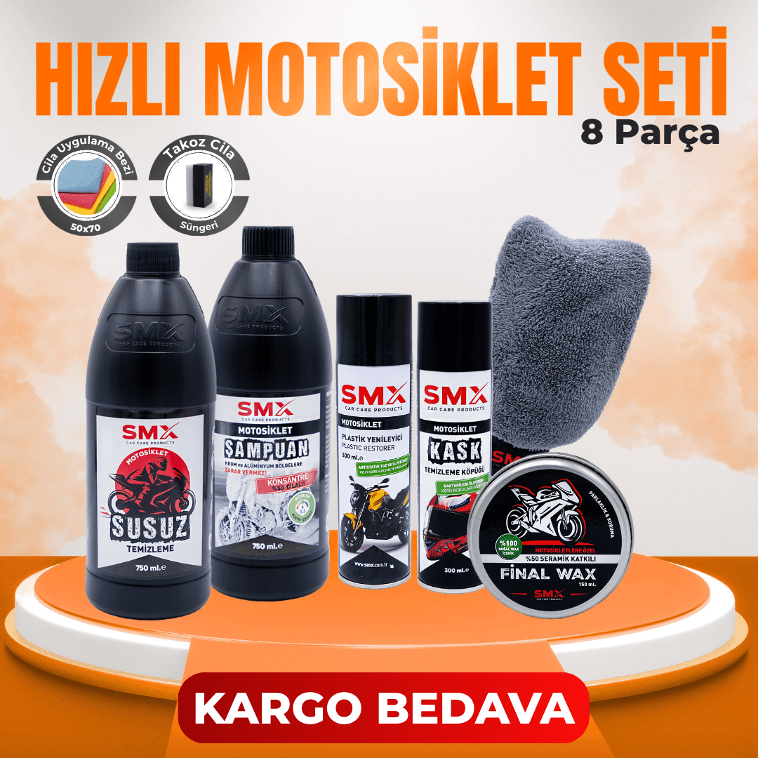 Hızlı Motosiklet Seti 8 parça