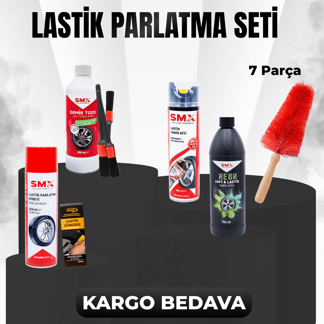 Lastik Parlatma Seti 7 Parça