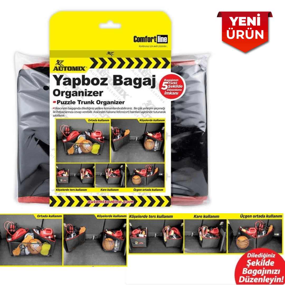 Yapboz Bagaj Organizer Seti - Modüler Düzenleyici 39670