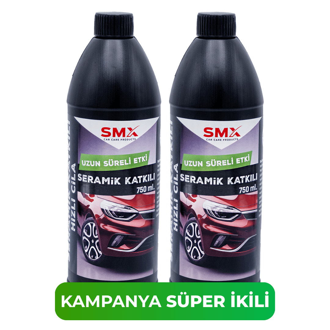 Seramik Katkılı Hızlı ve Pratik Cila 750ml  2 Adet