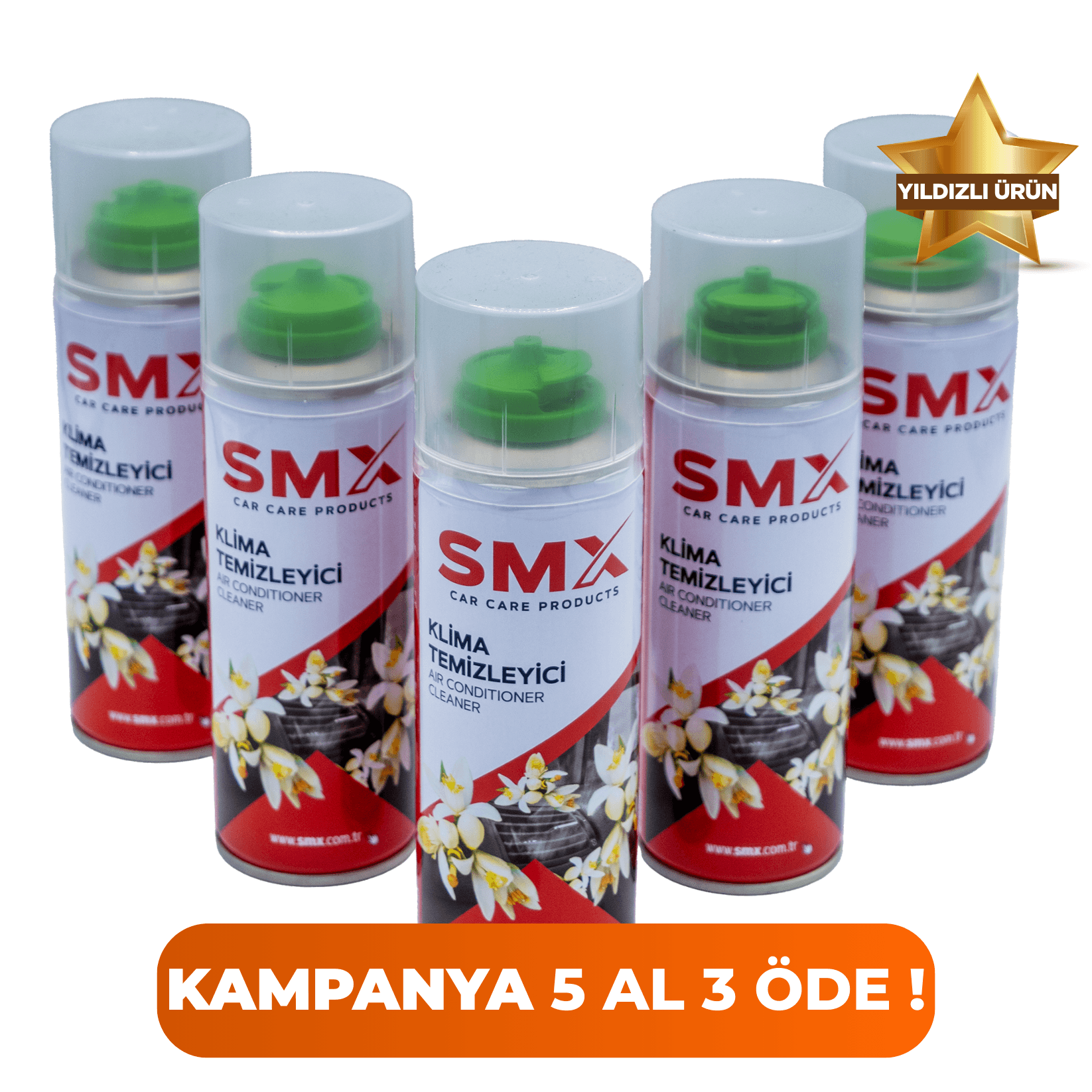 Klima Temizleyici 200 mL 5 Adet