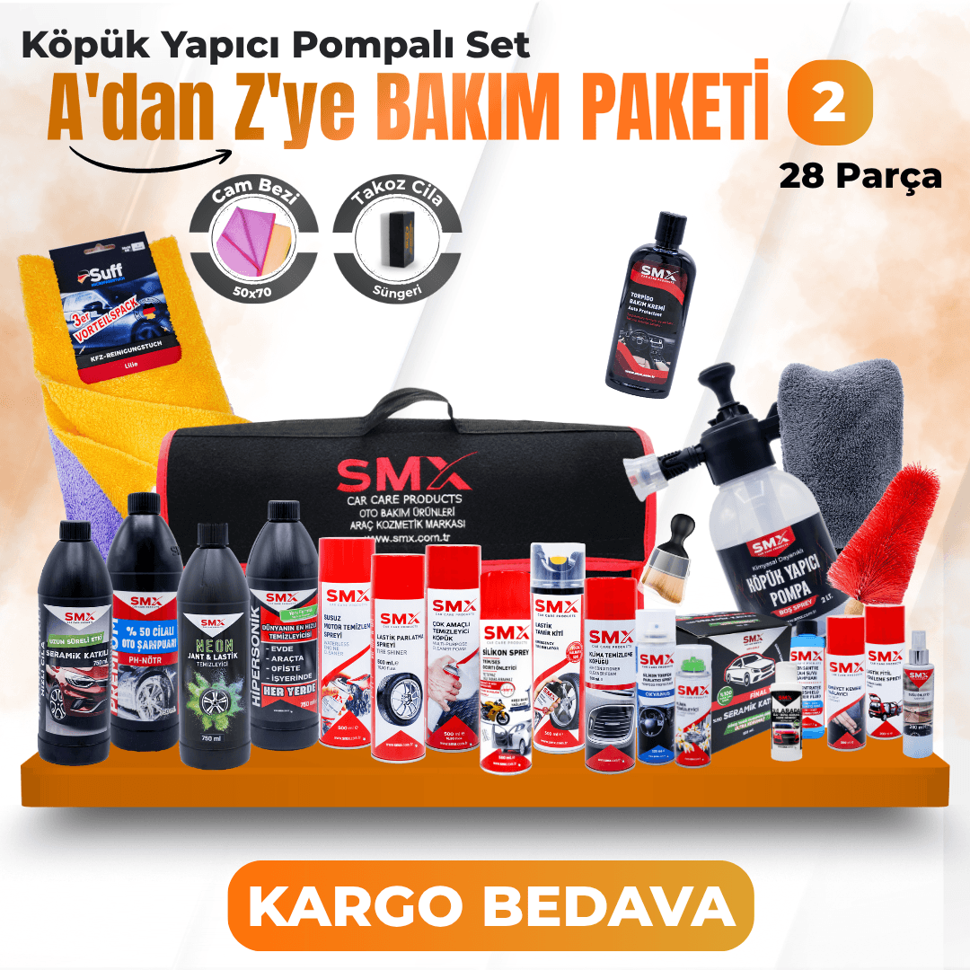 2 - A'dan Z'ye Paket 🎉 (28 Parça🔥)