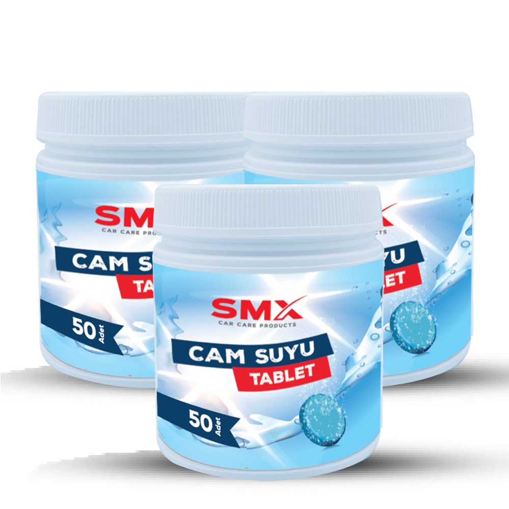Cam Suyu Tableti 50'li 3 Adet (150 Adet)